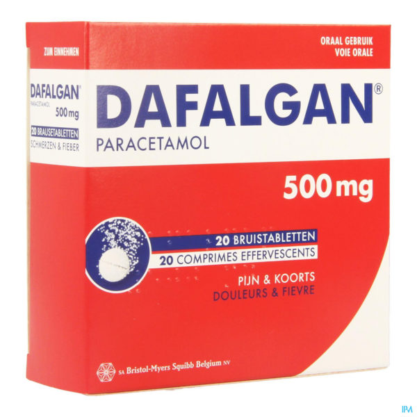 DAFALGAN 500 MG 20 CPR EFF
