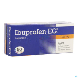 IBUPROFENE EG 400 MG 30 DRG