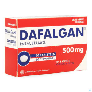 DAFALGAN 500 MG 20 CPR