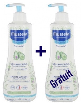 Mustela Gel Lavant Doux trio 3x500ml