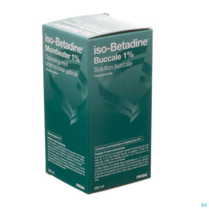 ISOBETADINE BUCCAL 1% SOL 200 ML