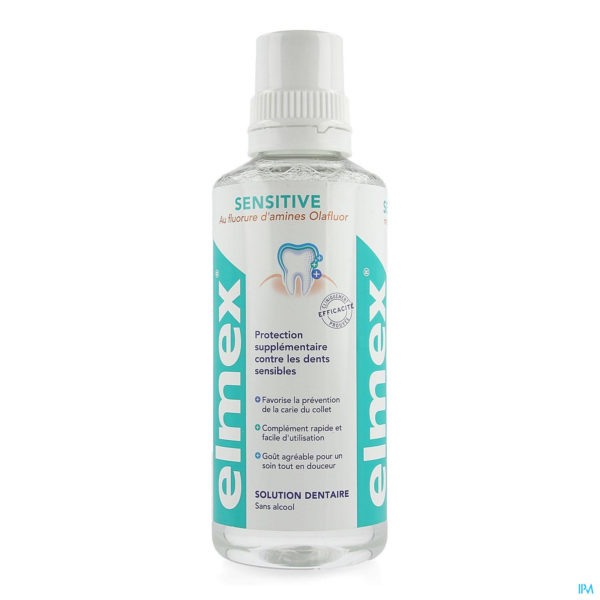 ELMEX EAU DENTAIRE SENSITIVE 400 ML