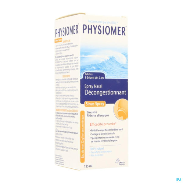 PHYSIOMER SINUS SPRAY 135 ML