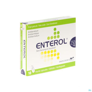 ENTEROL 250 MG 10 CAPS BLIST