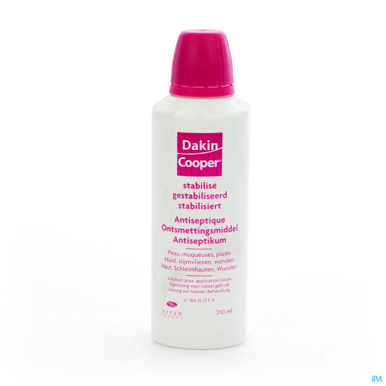 Dakin solution antiseptique PPSP - Flacon de 200 ml, 500 ml, 1L