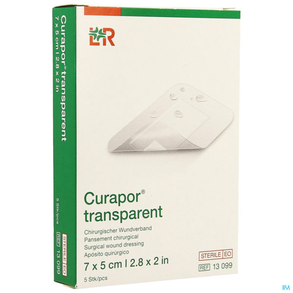 CURAPOR TRANSP ST 7*5 CM A 5       13099