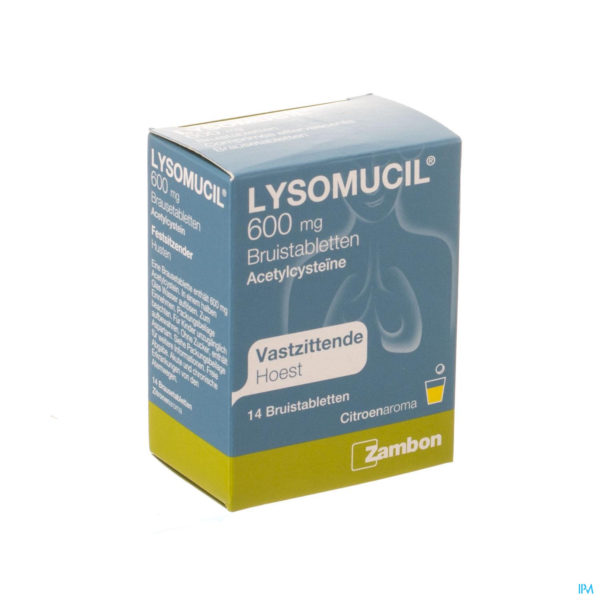LYSOMUCIL 600 MG 14 CPR EFF