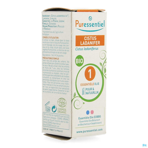 PURES HE CISTE LADANIFIERE BIO 5ML
