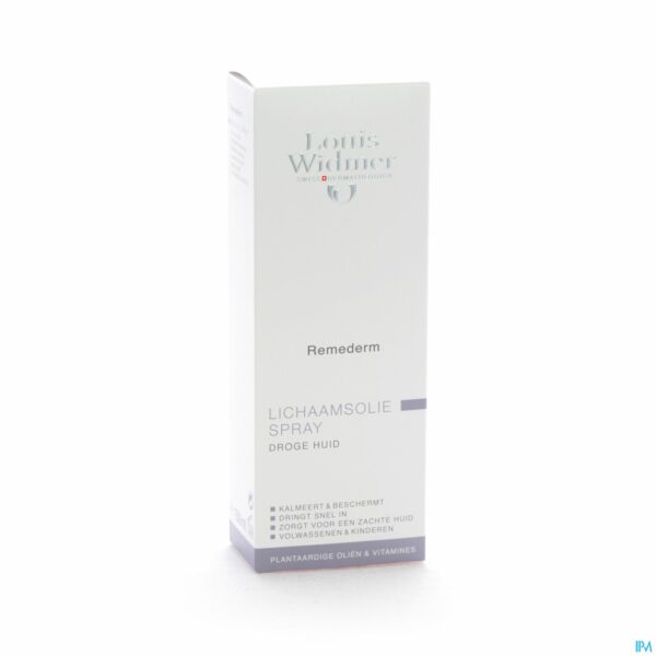 WIDMER REMEDERM SPRAY HUILE CORPORELLE