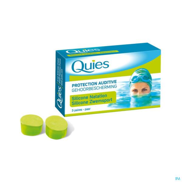 QUIES SILICONE NATATION STANDARD A 6