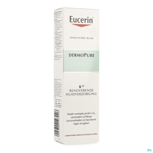 EUCERIN DERMOPURE K10 RENOV CUT 40 ML