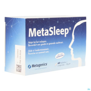 METASLEEP (AVEC MELATONINE) 60 CPR