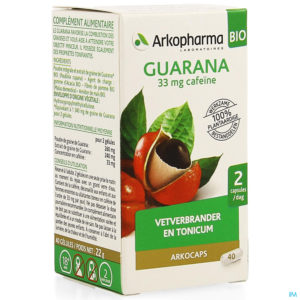 ARKOGELULES GUARANA BIO 40 CAPS