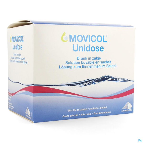 MOVICOL 13,9 G/25 ML 50 SACH UD