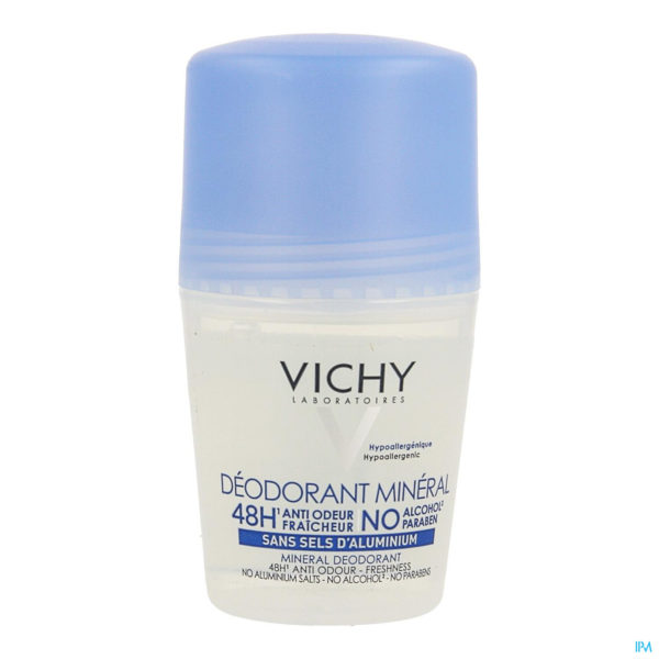 VICHY DEO MINERAL SSA 48H ROLLER 50ML
