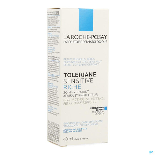 ROCHE POSAY TOL SENSITIVE RICHE 40 ML