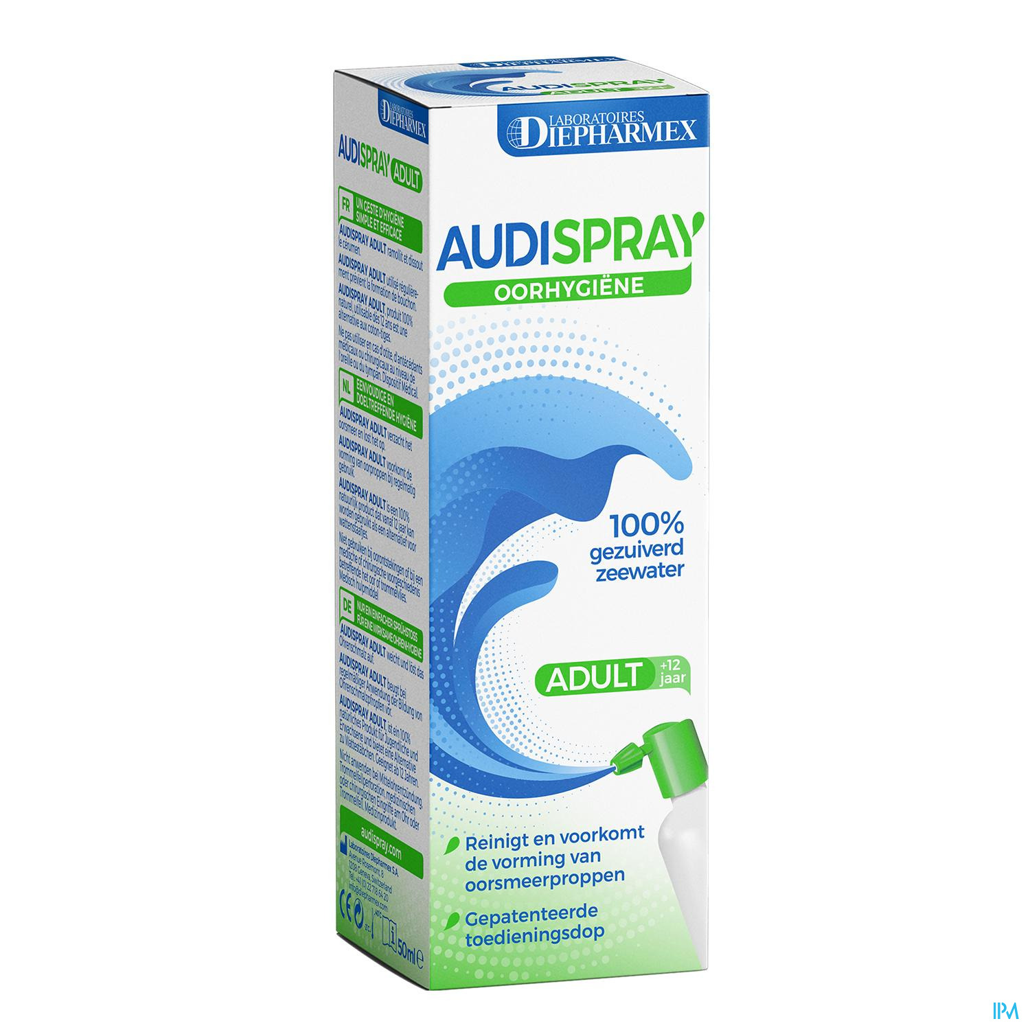 Acheter en ligne AUDISPRAY Adult Spray auriculaire (50 ml) à bons