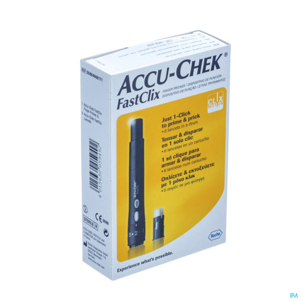 ACCUCHEK FASTCLIX KIT AUTOPIQUEUR