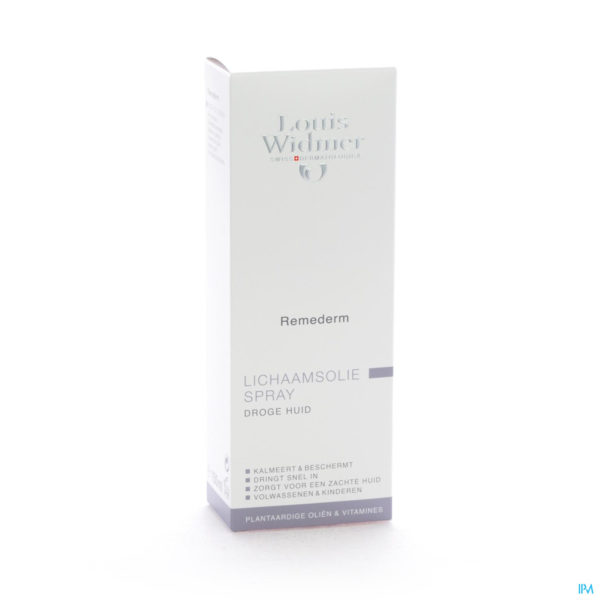 WIDMER REMEDERM SPRAY HUILE CORPORELLE