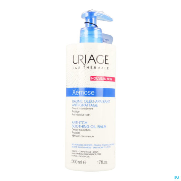 URIAGE XEMOSE BAUME OLEO APAISANT 500ML