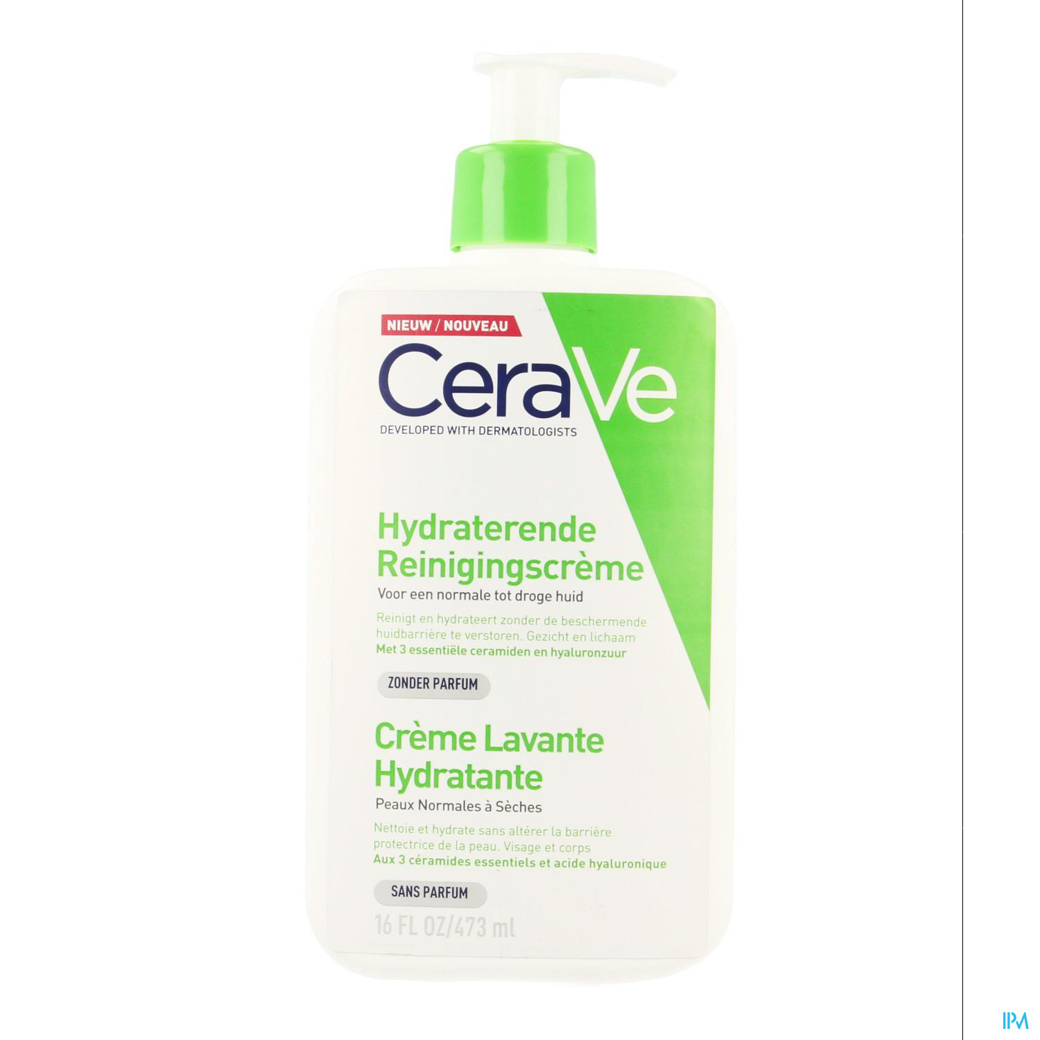 CERAVE CREME LAVANTE HYDRATANTE 473 ML – Pharmacie Online
