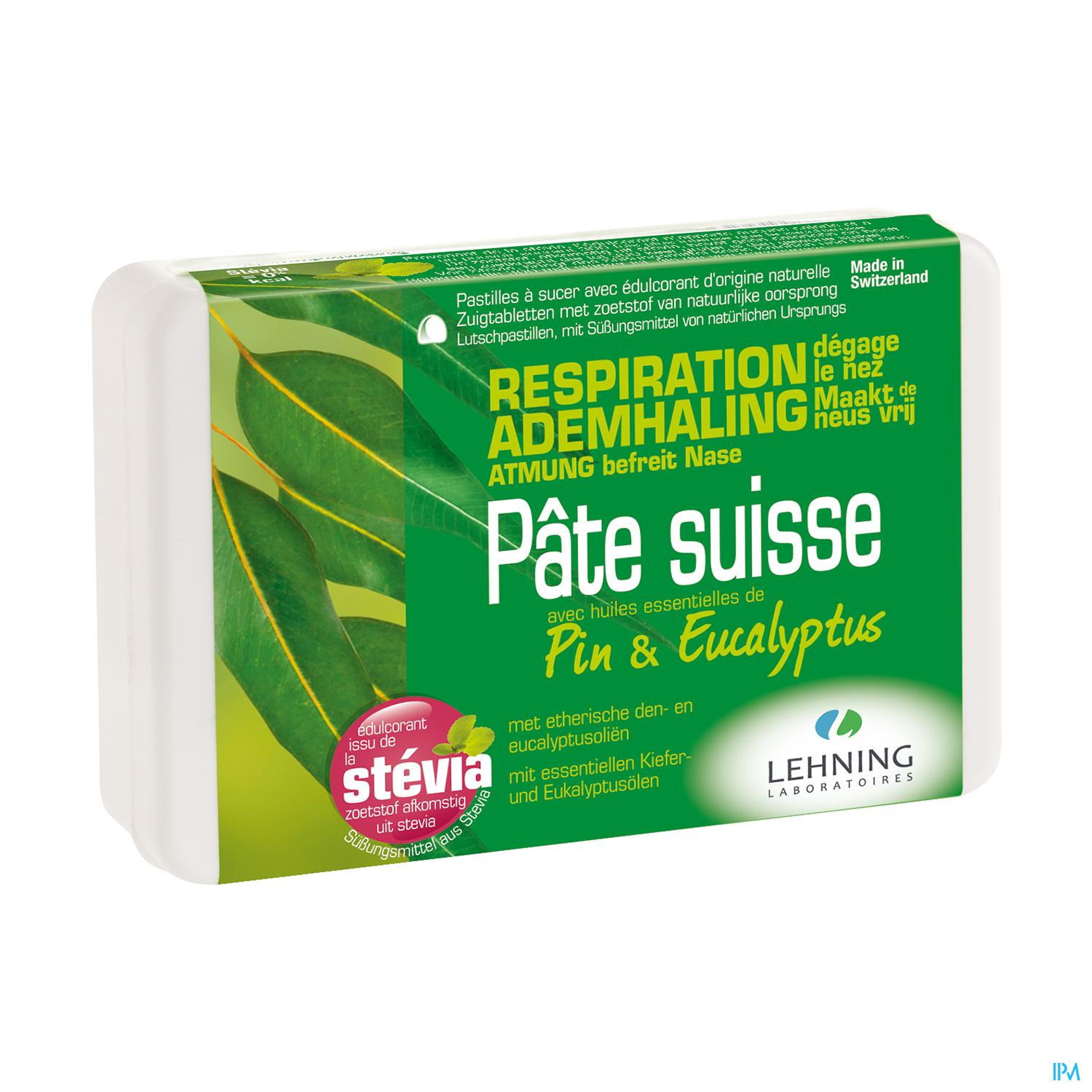 PATE SUISSE PIN ET EUCALYPTUS 50 G – Pharmacie Online