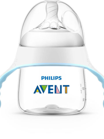 Gobelet anti-fuite 200ml Avent bleu