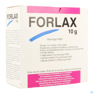 FORLAX 20 SACH 10 G