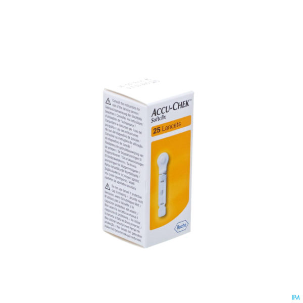 ACCUCHEK SOFTCLIX LANCETS A 25