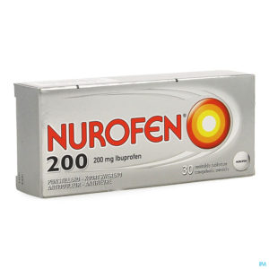 NUROFEN 200 MG 30 DRG