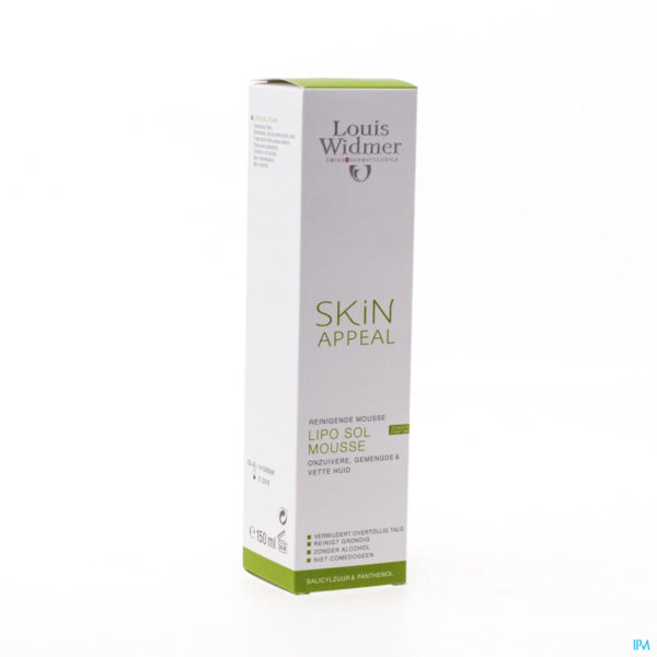 WIDMER SKIN APPEAL LIPOSOL MOUSSE