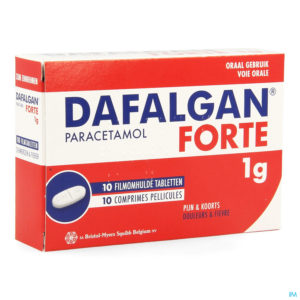 DAFALGAN FORTE 1 G 10 CPR