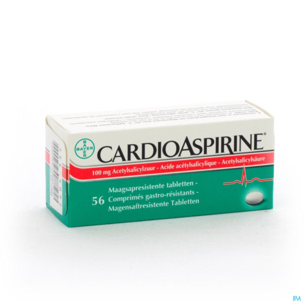 CARDIOASPIRINE 100 MG 56 CPR