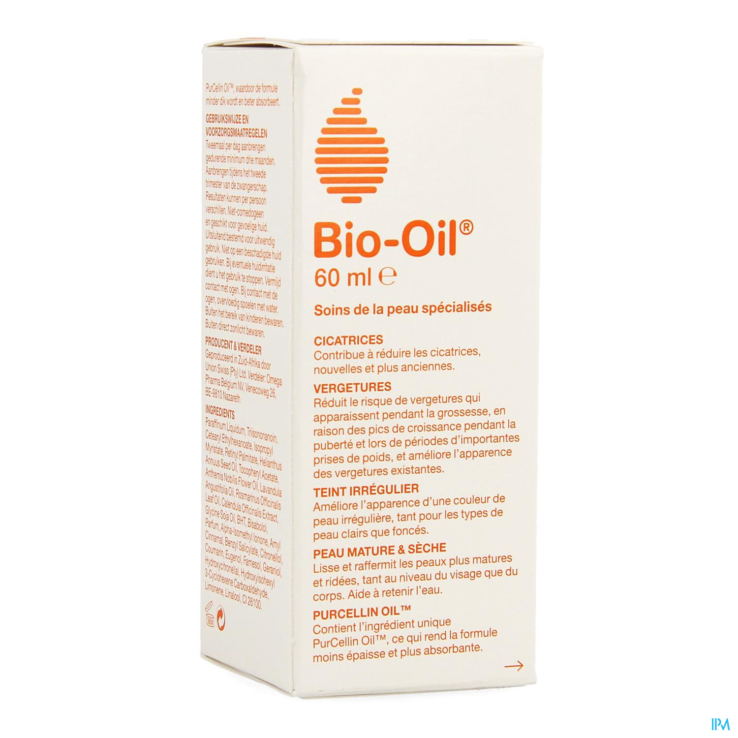 BIO OIL HUILE REGENERATE 60 ML – Pharmacie Online