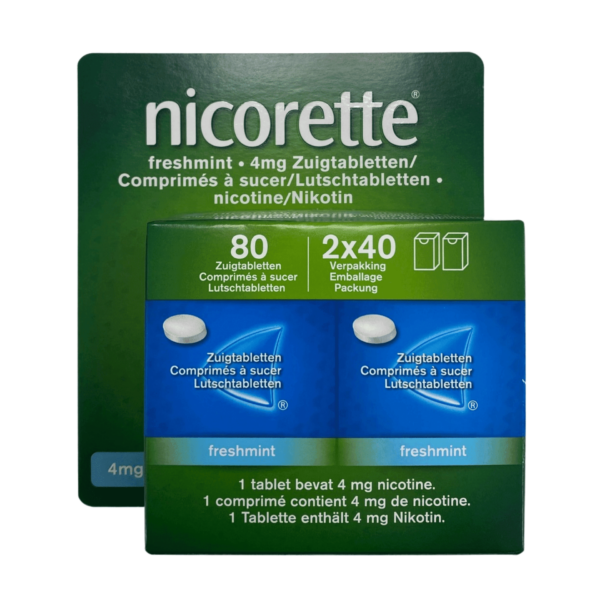NICORETTE FRESHMINT 4 MG 4*20 CPR SUCER