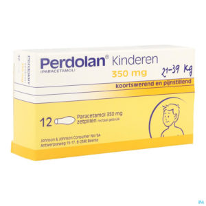 PERDOLAN ENF 350 MG 12 SUPP        96149