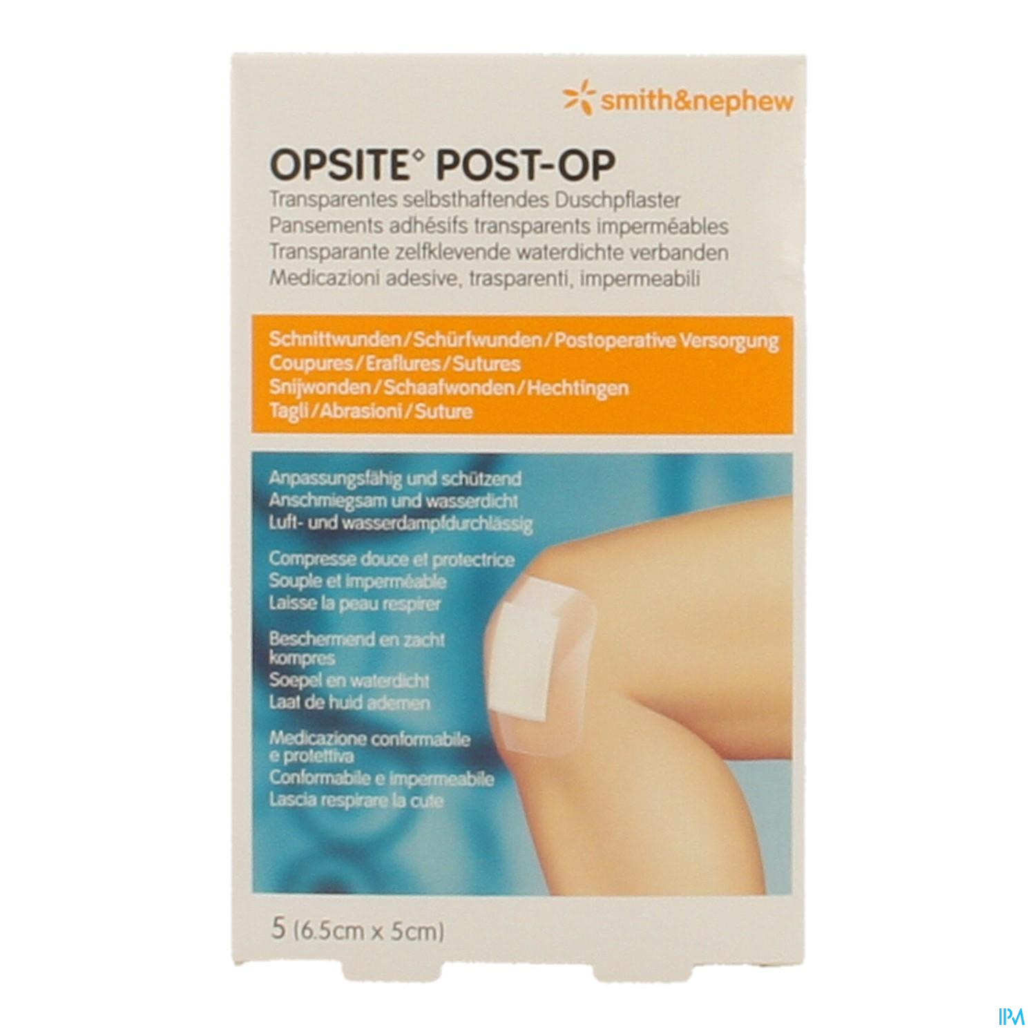 Pharmacie Foch - Parapharmacie Opsite Post - Op, 6,5 Cm X 5 Cm , Pochette 5  - LINGOLSHEIM