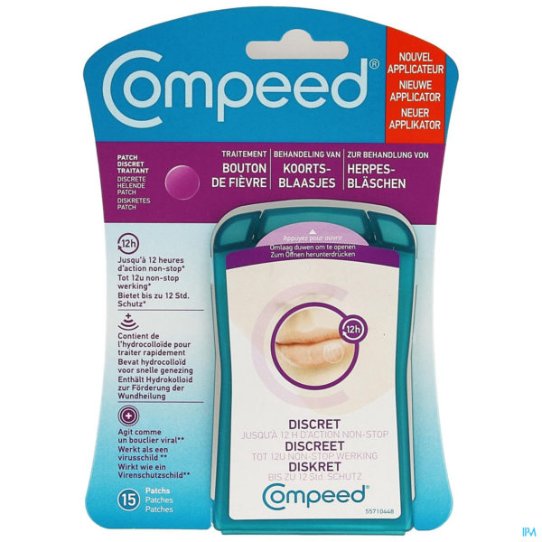 COMPEED PATCHS BOUTON FIEVRE + APPL A 15