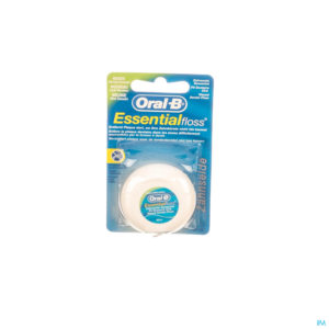 ORAL B INTERD ESSENT FLOSS MINT WAX 50M
