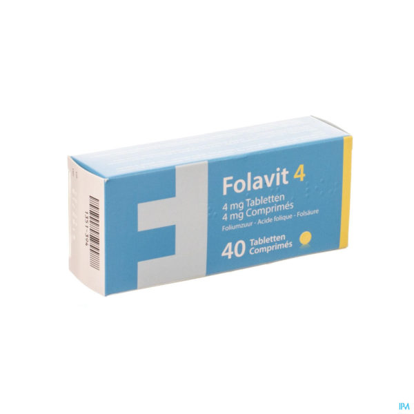 FOLAVIT 4 MG 40 CPR