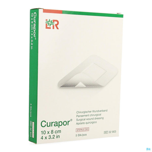 CURAPOR STERILE 10 * 8 CM A 5      32903