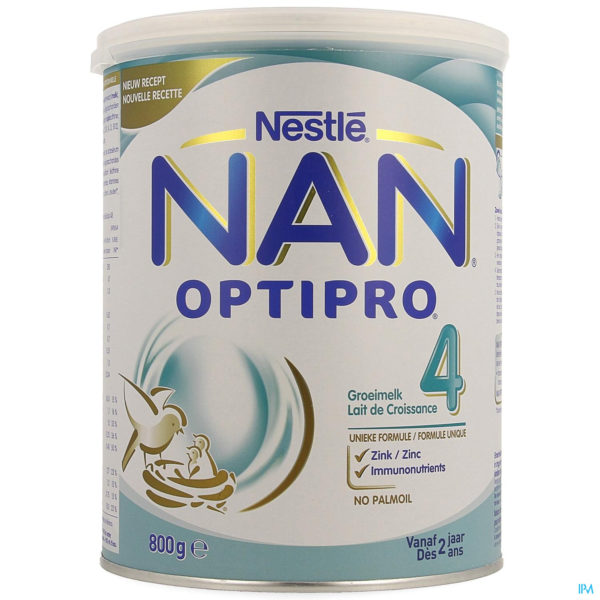 NAN OPTIPRO 4 LAIT 800 G NF