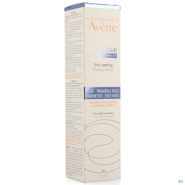 AVENE A OXITIVE NUIT PEELING CREME 30 ML