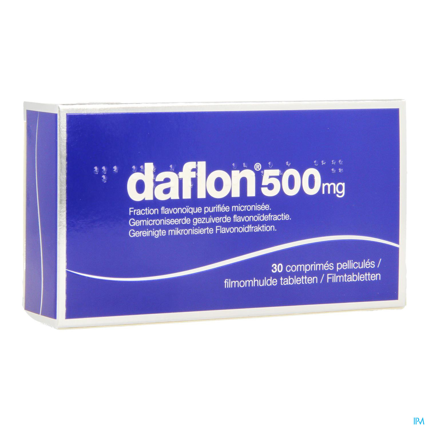 Daflon 500mg 30comprimidos - DiabetesFarma