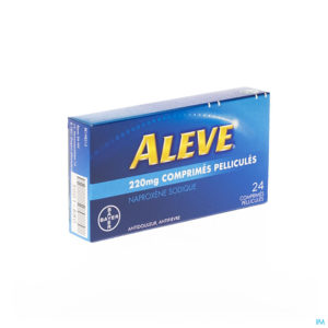 ALEVE 220 MG 24 CPR