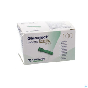 GLUCOJECT PLUS LANCETS 33 G A 100  44121