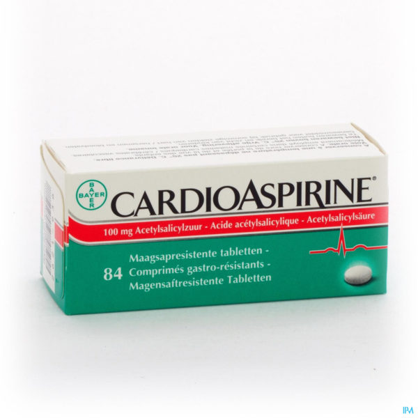 CARDIOASPIRINE 100 MG 84 CPR