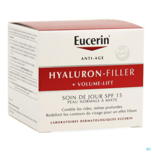 EUCERIN HYAL FILLER+VOL JOUR PN/PM SPF15