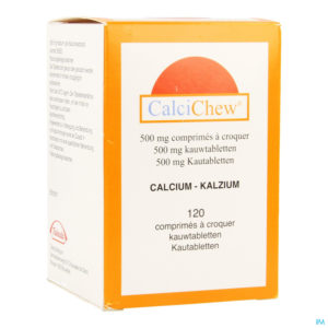 CALCICHEW 500 MG 120 CPR (FL)