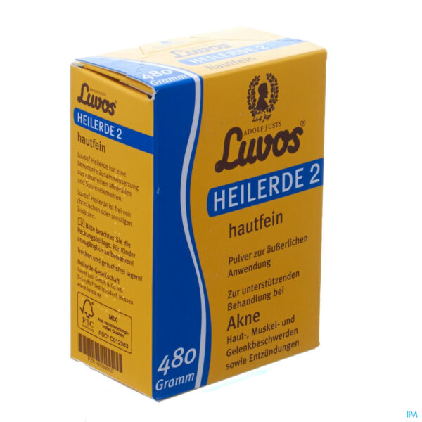 LUVOS HEILERDE 2 HAUTFEIN 480 G PLV